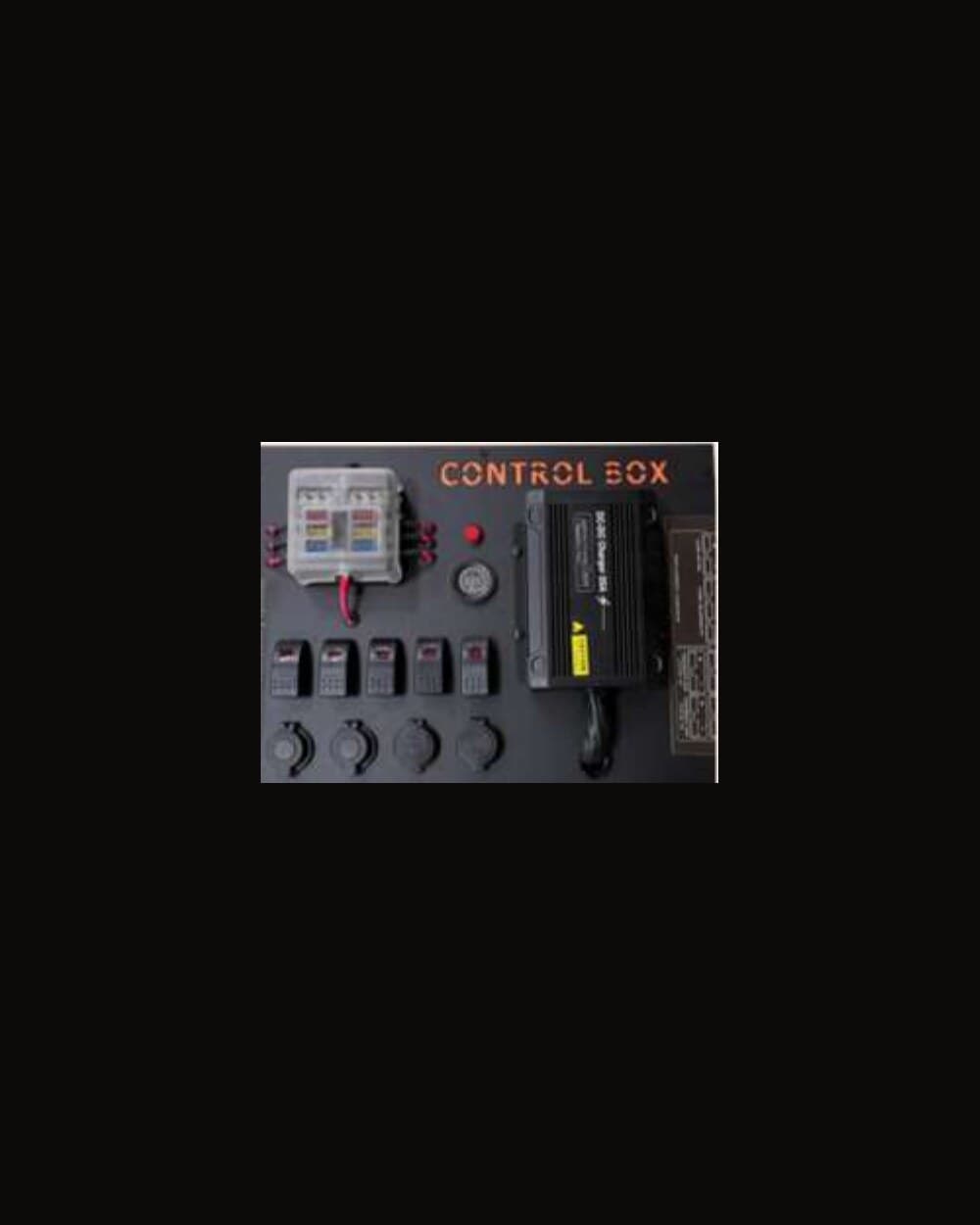 Control Box with 25A DC-DC Charger — AdventureX4x4