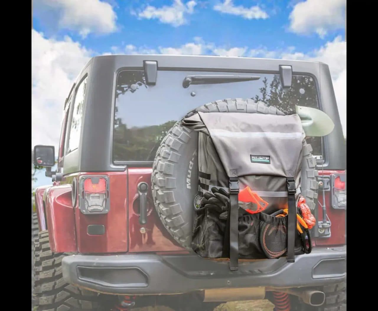 Spare Tire Trash Bag – Rhino Gray — AdventureX4x4