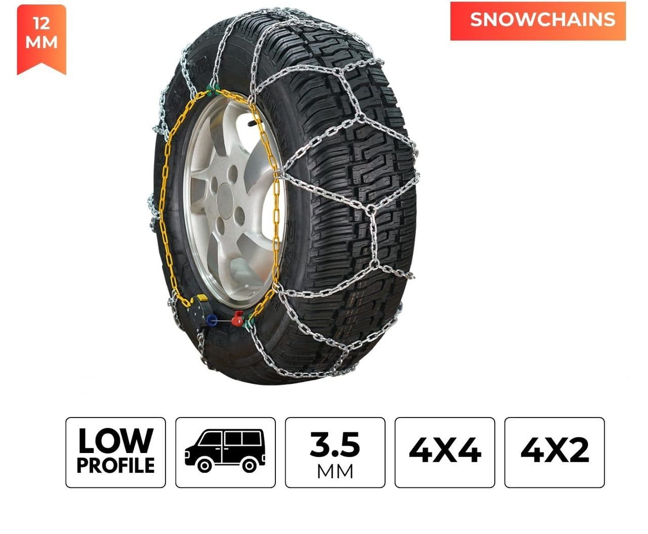 TractionX AX200 Snowchains (Automatic)