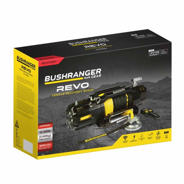 Bushranger REVO Winch | 12,000LB | SYNTHETIC - Image 3