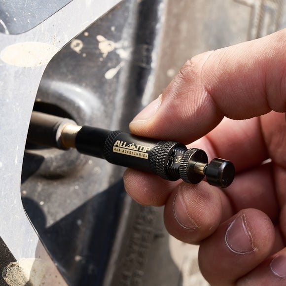 Adjustable Auto-Stop Air-Down Tyre Deflator, 10-30 PSI, 4PCS - Image 5