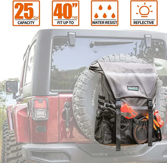 Spare Tire Trash Bag - Rhino Gray - Image 2