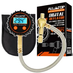 Digital tire deflator